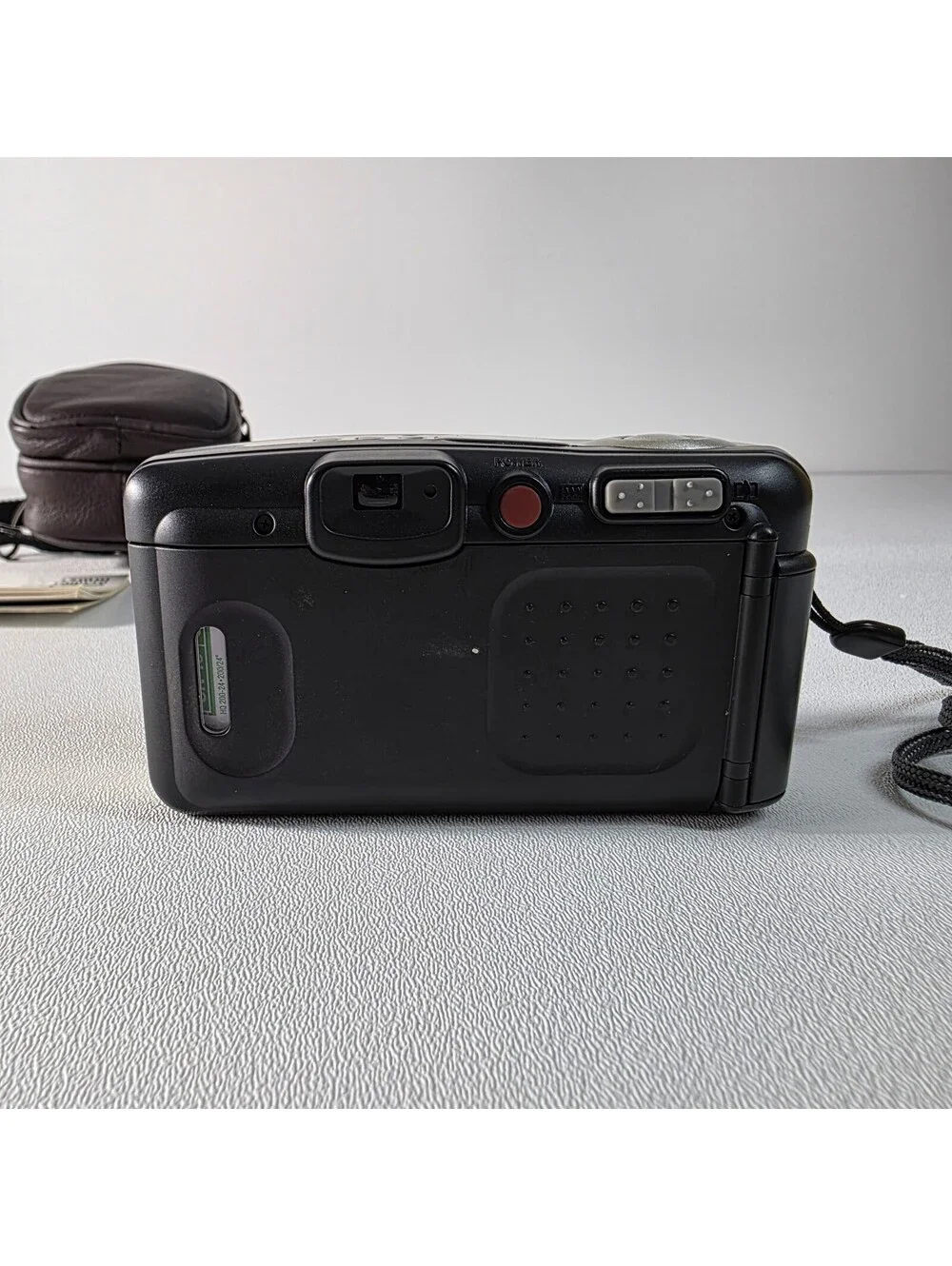 Fujifilm Zoom Date 120 35mm Film Point & Shoot Camera W/Case Manual Tested
